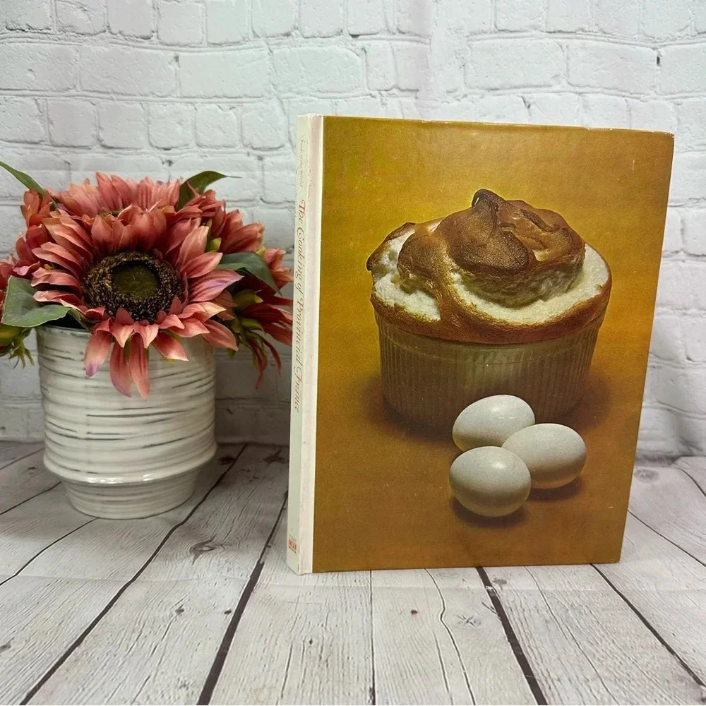 vtg 1968 time-life books the cooking of provincial france cookbook cottage farm